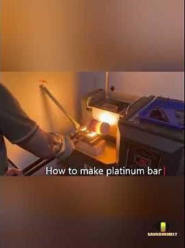 SanSongMelt- How to make platinum bar by manual ？