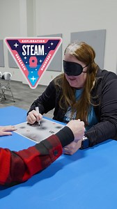 Teamwork is essential for spaceflight; it's one of the most important skills an astronaut can have. 4th-6th grade students in our Spring Into STEAM spring break camp will learn teamwork through many of their activities, including the one in this video, where students help each other dodge craters on the surface of the Moon! Sign up your 4th-6th grade student for Spring Into STEAM at cosmocamps.org! #cosmosphere #space #nasa #astronaut #spaceeducation #science #scienceeducation #STEAM #STEM #spri