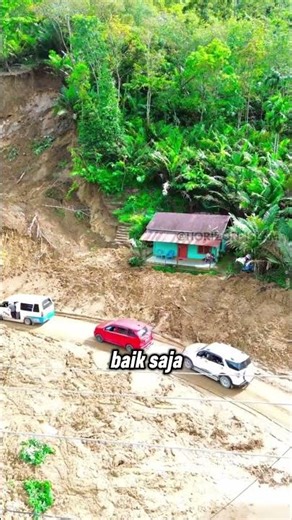 Semua Orang Terkejut Melihat Keadaan Rumah Bapak Ini Paska Longsor‼️