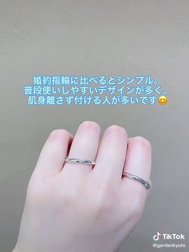 婚約指輪と結婚指輪の違いを解説