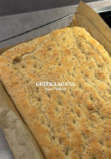 Veganes Griechisches Fladenbrot Rezept ohne Öl