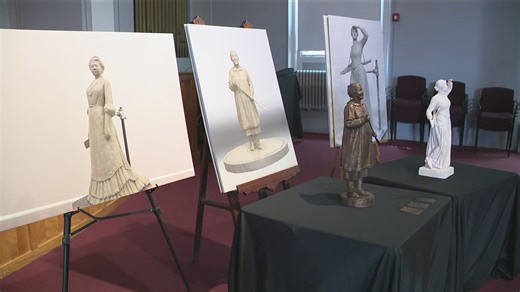 First look at Trailblazing Women of Western New York monuments
