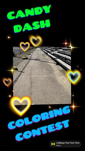 Radar is ready for the candy dash are you ??? Coloring contest tonight from 6-7 grab a square on the front stretch and show us your favorite race car car or driver BUBBLE GUM CANDY DASH @ Intermission If you find the Elgin Industries hand sanitizer pen out on the track you will win $5 in SPEEDWAY BUCKS Simply take your pen to the souvenir to claim your prize 🎁 | Sycamore Speedway