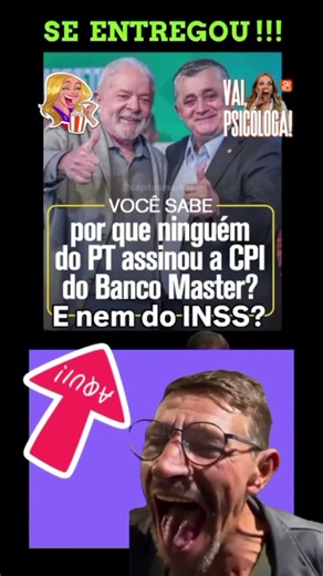 Por que não assinaram? 🤔 Silêncio sobre CPI do Master e INSS ⚠️