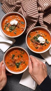 37K views · 400 reactions | Lasagna Soup is cozy comfort in a bowl ✨ Get the recipe: https://foodtv.com/3HdTQHr | Food Network | Facebook