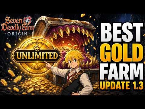 The BEST gold farm method in 7DS Origins after Update 1.3!!!