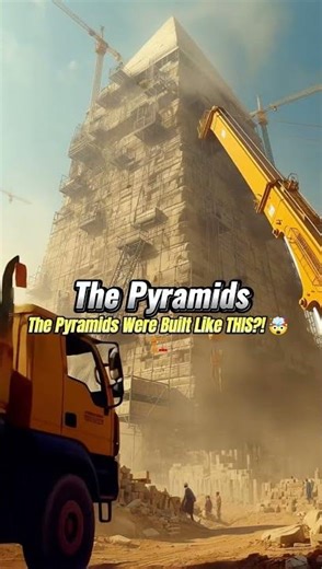 How the Pyramids Were REALLY Built?! 🤯🏗️