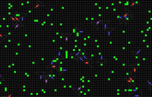 GridSim Evolution by Dancing Dots