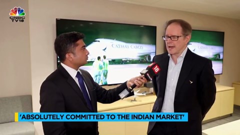 Inside Air Cargo Carrier Cathay Pacific Terminal In Hong Kong