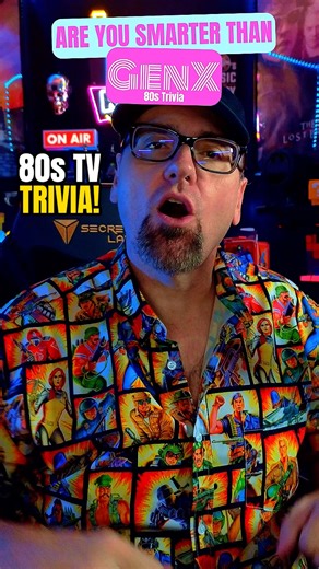 Retro Rewind TV: 80s Trivia - 80s TV! Retro Rewind TV is the home of the 80s kid and 80s pop culture. This week, we are back for a new round of 80s Trivia. For all you millennials, GenZ, and Boomers out there, let’s see if you’re as up on 80s TV Trivia as you say you are! ⁠ 😎🤘🏻Or, if you’re an 80s kid, do you really know the greatest decade as well as you think you do.⁠ ⁠ 🔥Now, buckle up, and test your knowledge of 80s TV Trivia on this week’s episode of Are You Smarter Than Genx - 80s TV Tr