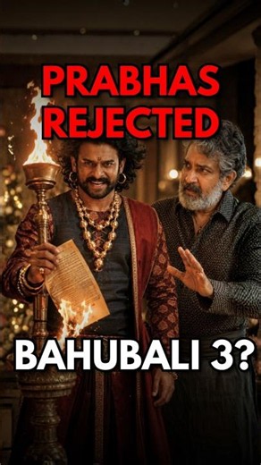 BAHUBALI 3 🤯 Confirmed By PRABHAS!