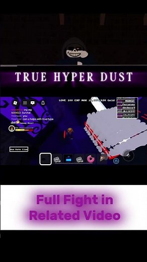 True Hyper Dust //Tanquix UTMM\\\\ #undertale #roblox #utmm #dusttale #sans #tanquix #tanquixutmm