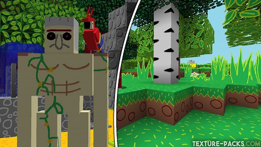MS Painted Texture Pack 1.21.11 / 1.21.10 | Download