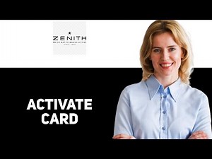 How To Activate Your Zenith ATM Card 2025