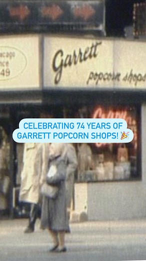 Garrett Popcorn on Instagram: "Celebrating 74 amazing years of Garrett Popcorn today! 🎉 Thank you to all our fans- both old and new- for making Garrett what it is today 💙 We are so grateful for each and every one of you! #garrettpopcorn #garrettpopcornshops #garrettanniversary #chicago #gourmetpopcorn #chicagostyle"
