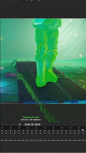 Subpixel tracking refinement with GeoTracker x Jetset #blender #keentools #vfx #b3d