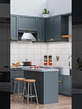 Finally figured out how to model a Kitchen in Blender. #kitchen #archviz #interior #blender #render