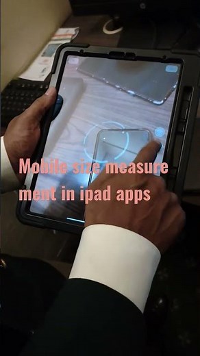 How to measure mobile size with your ipad/iphone