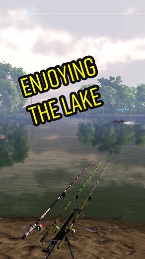 Just trying to have a relaxing time fishing at the lake! - Fishing planet video game #fishing #fishingfun #fishingvideos #fishingplanet @Flippintoads