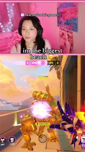 overwatch 2 | we the biggest beach ayyyy 😋✌️@t0xicaquarius | TTV #ow2 #overwatch2 #overwatch2clips #overwatch2tiktok