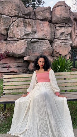 Beautiful Ethiopian Girl in Stunning Dress