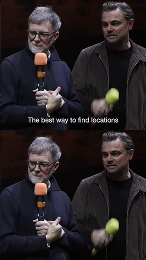 Paul Thomas Anderson and Leonardo DiCaprio on the famous road in One Battle After Another