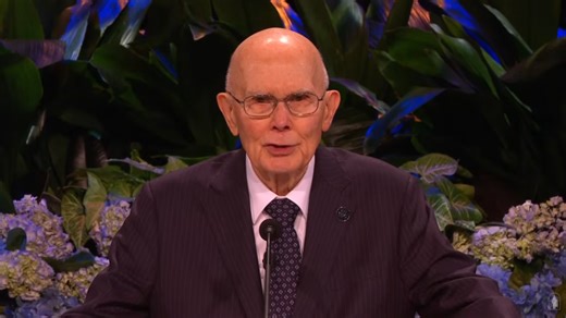 Oaks gives devotional at BYU, first of his presidency