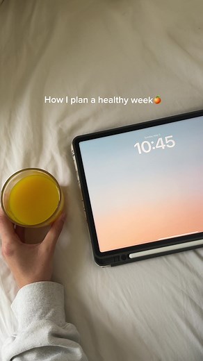 How I plan a healthy week #digitalplanning #goodnotes #goodnotesapp #ipadplanner #healthyhabits #habittracking