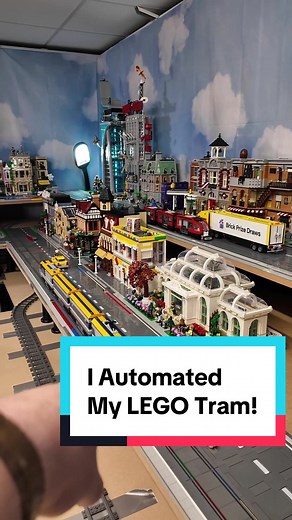 Automated LEGO Tram Using Pybricks Technology