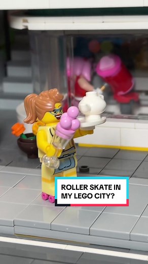 Lego City Roller Skating Fun! #ad #bricksandminifigs