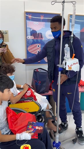 We love spending time with the kids 🫶 | FC Barcelona