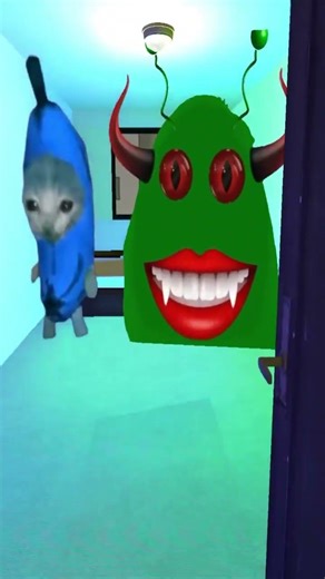 Gmod But Banana Cat Came Home #gmod #nextbot🍌😹🏠