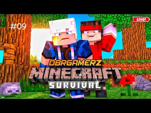 Minecraft Survival Live Day:-9