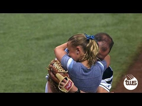 First Pitch ends in Big Surprise for Soldier's Daughter
