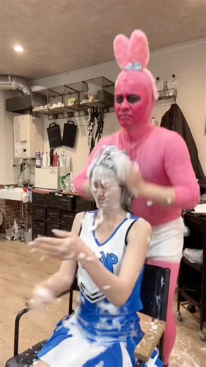 ✨顔面シャンプー『夜の踊り子バージョン』✨ #顔面シャンプー