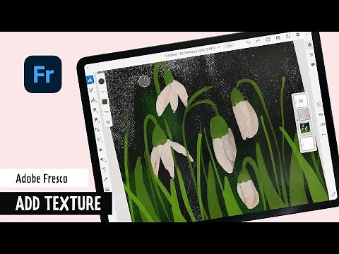 ADOBE FRESCO | How to add Texture