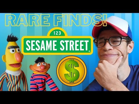 Why are these Vintage SESAME STREET BERT & ERNIE puppets so expensive?
