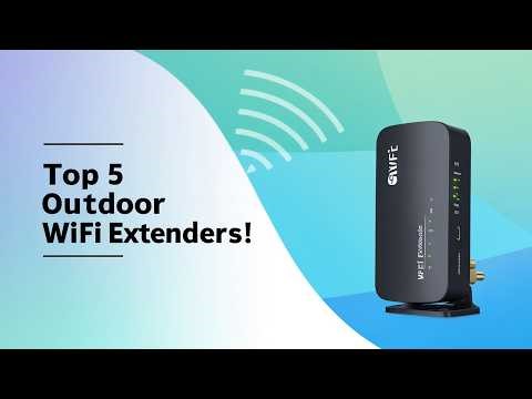 Top 5 Best Outdoor WiFi Extenders 2026 – Boost Your WiFi Anywhere!