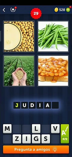 juego 4 fotos 1 palabra nível 29