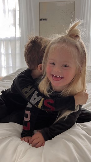 Kirstin Czernek on Instagram: "I love their love ✨🤍 #reels #reelsinstagram #reelsofinstagram #reelsinsta #reelsoftheday #viralreels #motherhoodreels #downsyndrome #downsyndromebaby #theluckyfew #upsyndrome #dsdn #nothingdownaboutit #trismony21 #momlife #chd #shouttheirworth #avsd #heartwarrior #downsyndromemom #downsyndromeawareness #adoption #foster #adopted"
