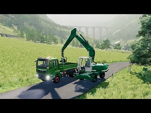 FS19 - Map Erlengrat 061 - Alpine DLC - Forestry and Farming