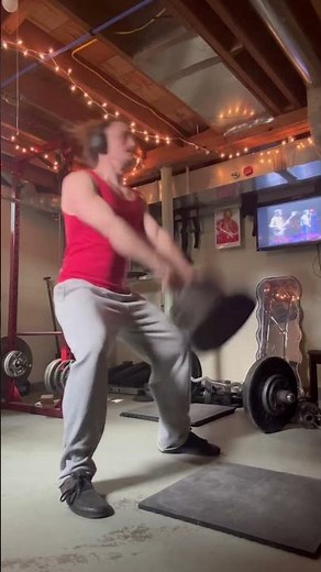 Homemade plate loaded kettlebell #diy#fitness#kettlebell#savemoney