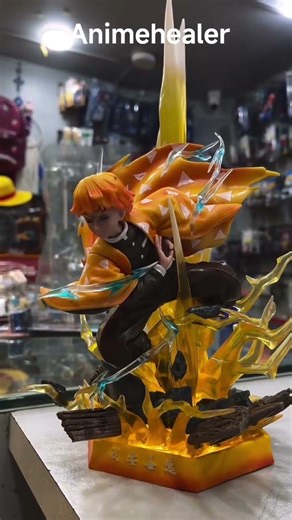 This Zenitsu Figure Is TOO CLEAN 🤯 Demon Slayer Fans #demonslayer #anime