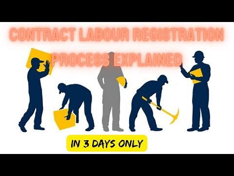 Contract Labour License Registration Process Online | Get Labour License Registration in 3 days