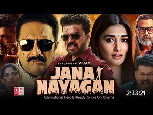 Jana Nayagan 2026 Full Movie Hindi Dubbed Trailer Reaction | Thalapathy Vijay | Pooja | South Movie