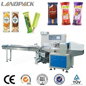 [Hot Item] Pillow Type Automatic Flow Popsicle/ Ice Cream/ Ice Cube Packing Machine with Pouch Packing Machine
