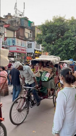 The Energy of India: Old Delhi's Chandni Chowk 🇮🇳🚲
