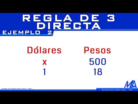 Regla de 3 directa | Ejemplo 2