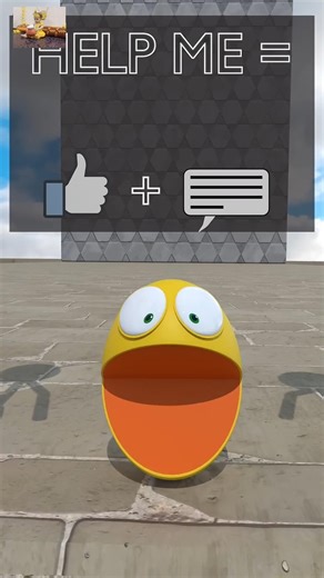 HELP Pacman realize the only way to save all of them!🙏#friendship #pacman #stickman #domino #spider