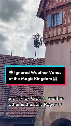 ⛈ Ignored Weather Vanes of the Magic Kingdom 🏰